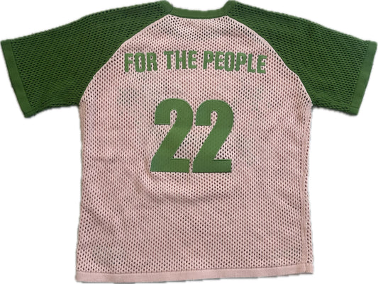 Japan retro crochet jersey