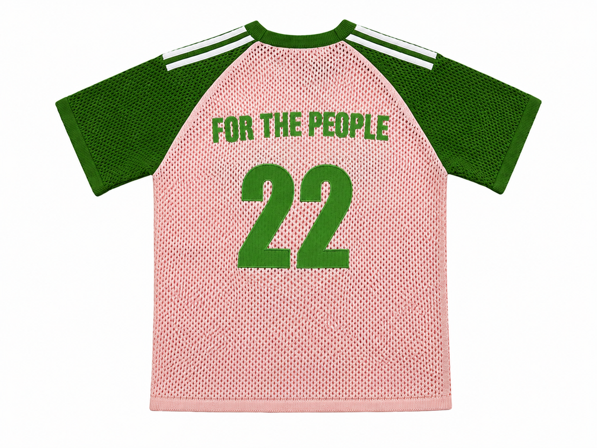 Japan retro crochet jersey