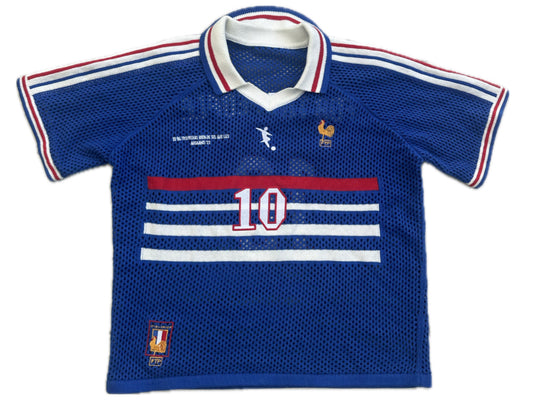 France retro crochet jersey