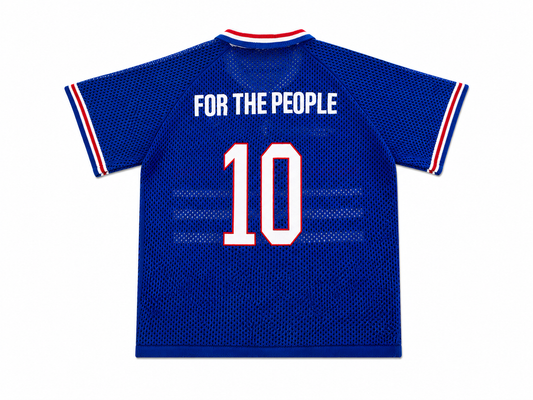 France retro crochet jersey